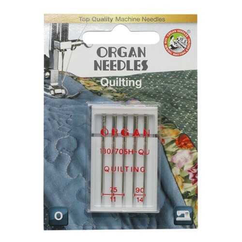 Иглы Organ квилтинг 5/75-90 Blister в Юлмарт