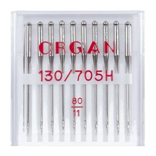 Иглы Organ универсальные 10/80 Blister в Юлмарт