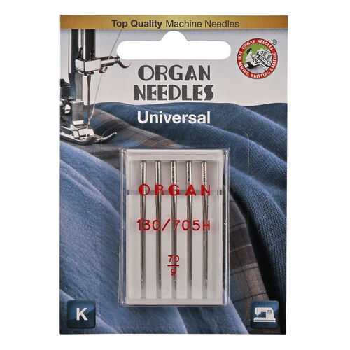Иглы Organ универсальные 5/70 Blister в Юлмарт