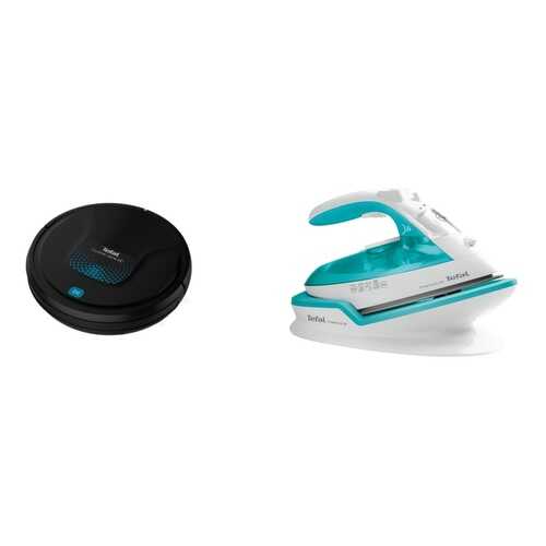 Комплект Робот-пылесос Tefal Explorer Serie 20 RG6875 + Утюг Tefal Freemove Air FV6520 в Юлмарт
