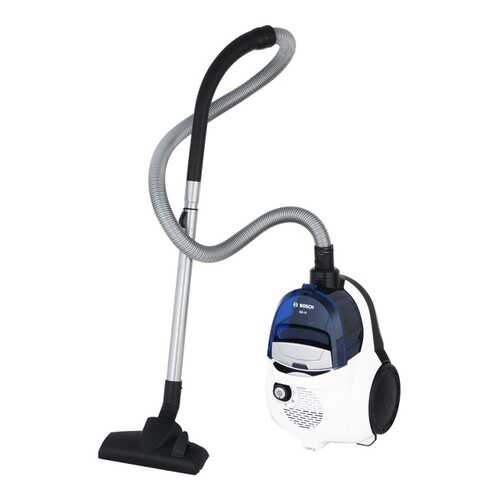 Пылесос Bosch GS 10 BGS1U1805 White/Blue в Юлмарт