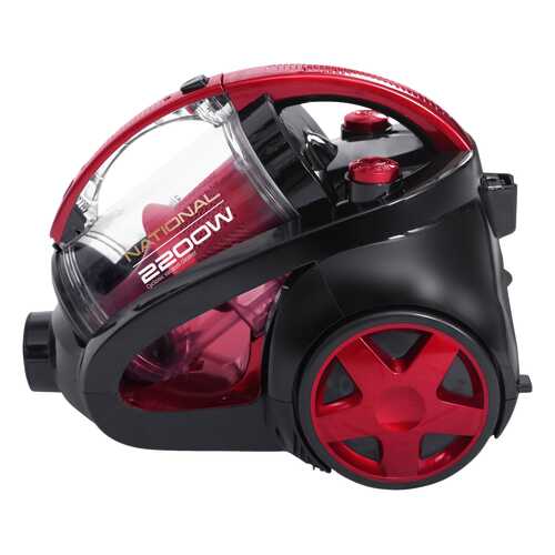 Пылесос National NH-VC2276 Red/Black в Юлмарт