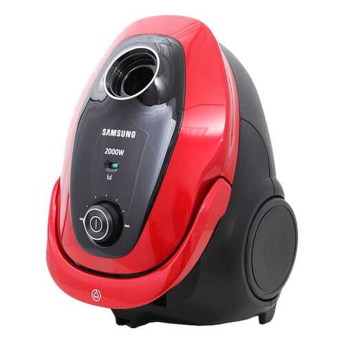 Пылесос Samsung VC20M257AWR/EV Red/Black в Юлмарт