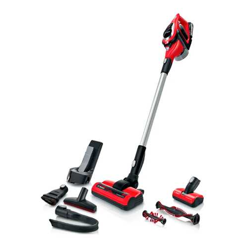 Вертикальный пылесос Bosch Unlimited Serie 8 BBS81PET Red в Юлмарт