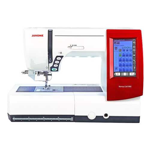 Швейная машина Janome Memory Craft 9900 в Юлмарт