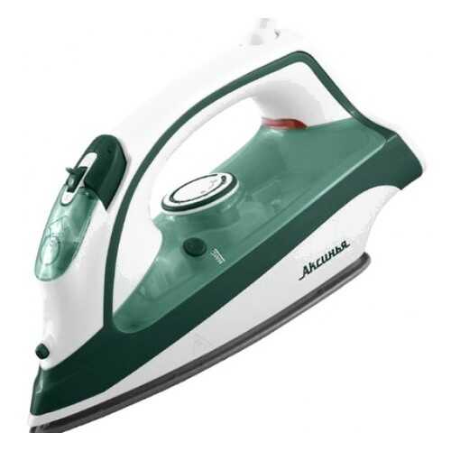 Утюг Аксинья КС-3002 White/Green в Юлмарт