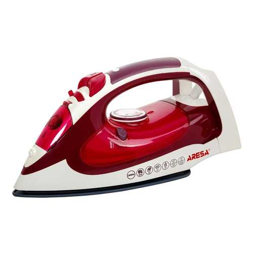 Утюг Aresa AR-3107 White/Red в Юлмарт