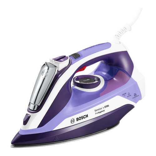 Утюг Bosch Sensixx'x DI90 ProHygienic TDI903231H White/Purple в Юлмарт