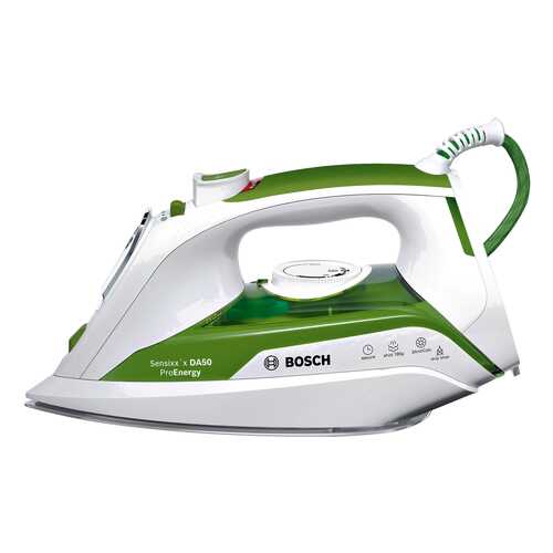 Утюг Bosch TDA502412E White/Green в Юлмарт