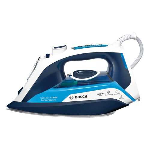 Утюг Bosch TDA5024210 White/Blue в Юлмарт