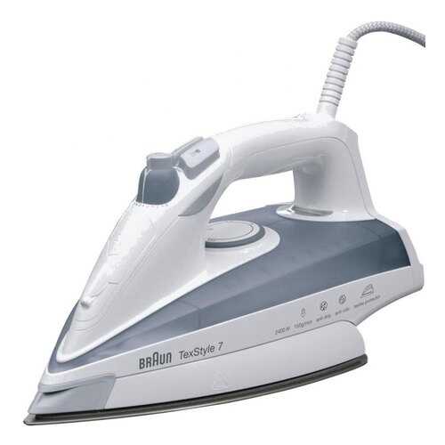 Утюг Braun Tex Style 7 TS735TP White/Grey в Юлмарт