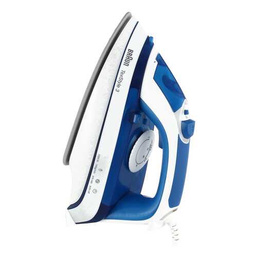Утюг Braun TexStyle 3 TS 355 A White/Blue в Юлмарт