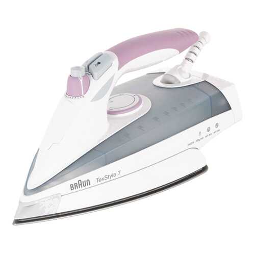 Утюг Braun TexStyle 7 4679-TS755E White/Pink в Юлмарт