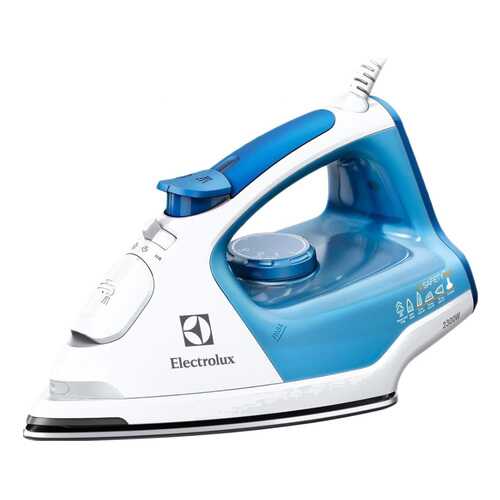 Утюг Electrolux 4 Safety Plus EDB5220 White/Cyan в Юлмарт