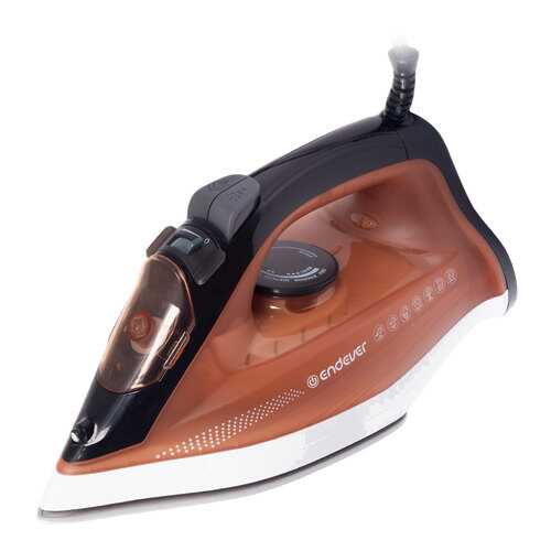 Утюг Endever Delta 118 White/Brown в Юлмарт