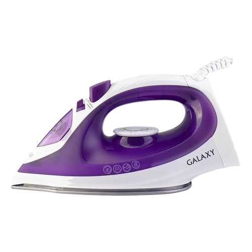 Утюг Galaxy GL6101 White/Purple в Юлмарт