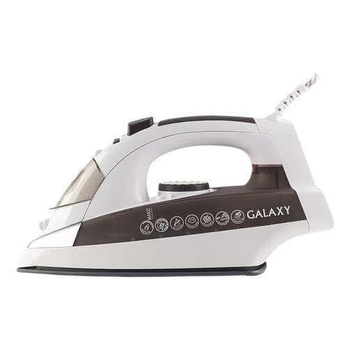 Утюг Galaxy GL6117 White/Brown в Юлмарт