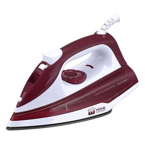 Утюг Home Element HE-IR213 White/Red в Юлмарт