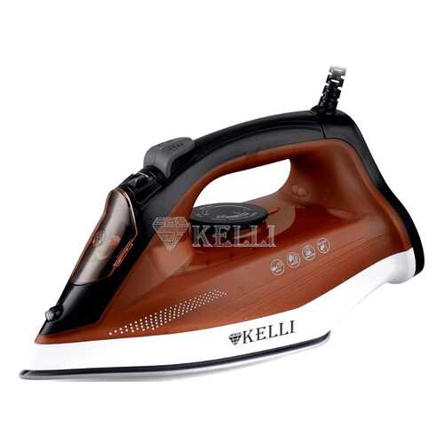 Утюг KELLI KL-1635 Brown/Black в Юлмарт