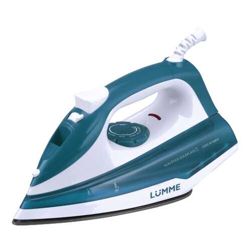 Утюг LUMME LU-1128 White/Cyan в Юлмарт