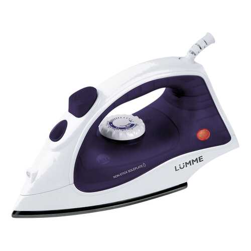 Утюг LUMME LU-1129 White/Purple в Юлмарт