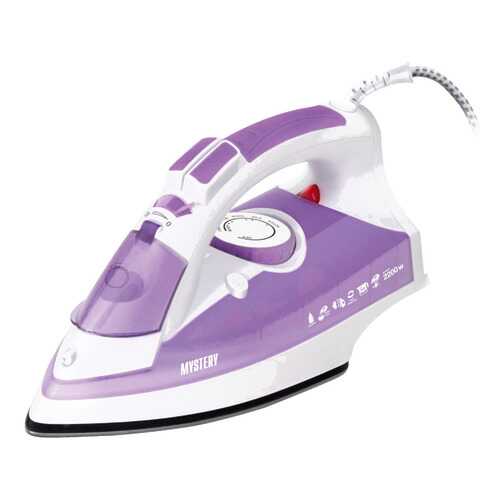 Утюг MYSTERY MEI-2213 White/Purple в Юлмарт