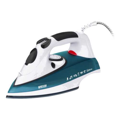 Утюг MYSTERY MEI-2215 White/Blue в Юлмарт
