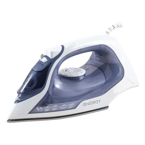 Утюг NRG 318 White/Blue в Юлмарт