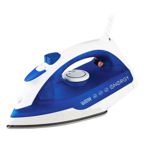 Утюг NRG 327 White/Blue в Юлмарт