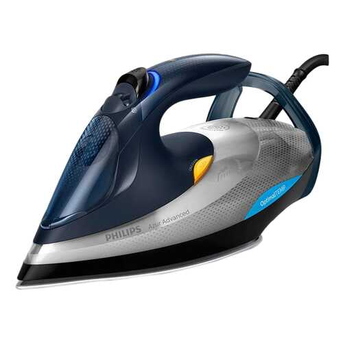 Утюг Philips Azur Advanced GC4930/10 Grey/Blue в Юлмарт