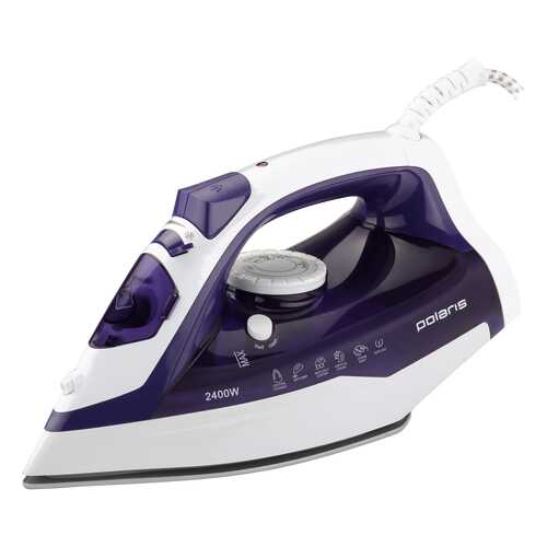 Утюг Polaris PIR 2482AK White/Purple в Юлмарт
