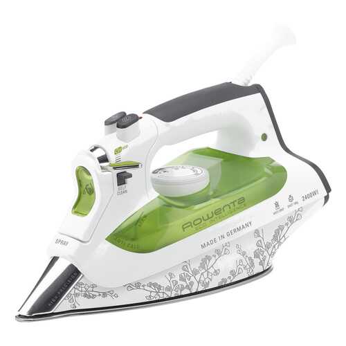 Утюг Rowenta Focus DW6020D1 White/Green в Юлмарт