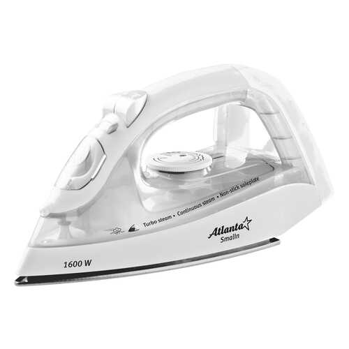 Утюг с пароувлажнением Atlanta ATH-5542 (white) в Юлмарт