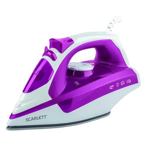 Утюг Scarlett SC-SI30K25 White/Pink/Grey в Юлмарт