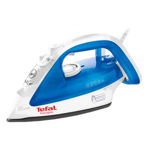 Утюг Tefal Easygliss FV3920 White/Blue в Юлмарт