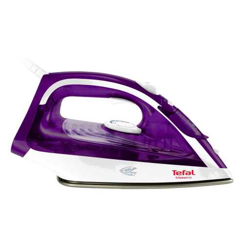 Утюг Tefal FV1844E0 White/Purple в Юлмарт