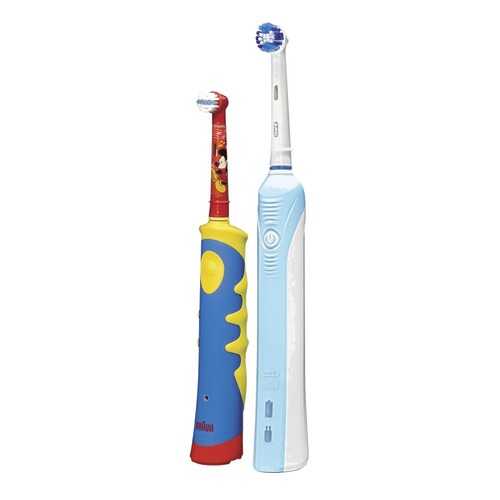 Электрическая зубная щетка Braun Oral-B 500 (D16.513.U+D10.51K) White в Юлмарт