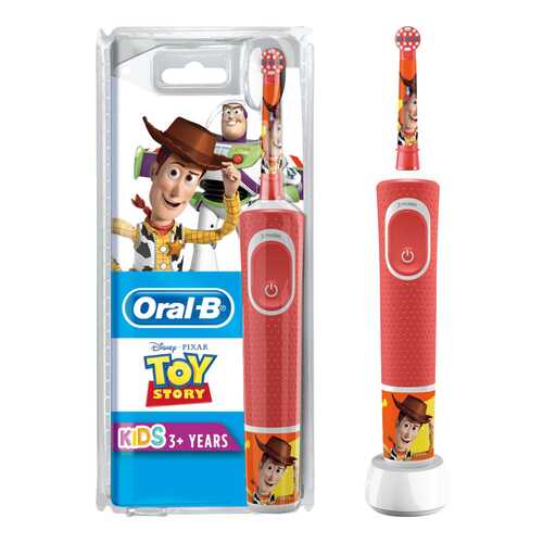 Электрическая зубная щетка Braun Oral-B Vitality Kids История игрушек (D100.413.2K) в Юлмарт