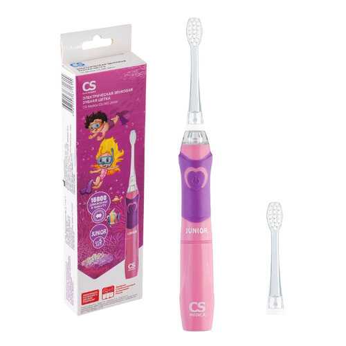 Электрическая зубная щетка CS Medica CS-562 Junior Pink в Юлмарт