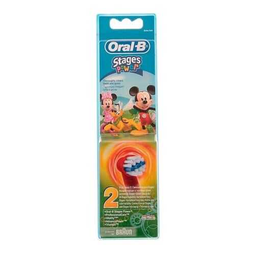 Насадка для зубной щетки Braun Oral-B EB10K Stages Kids Mickey 2 шт в Юлмарт