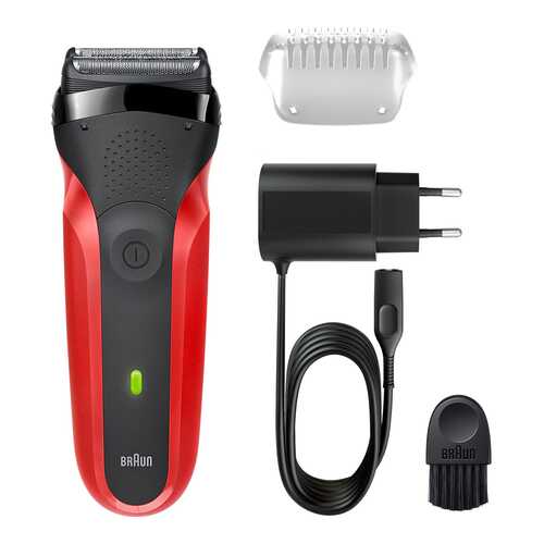 Электробритва Braun 300s Red в Юлмарт