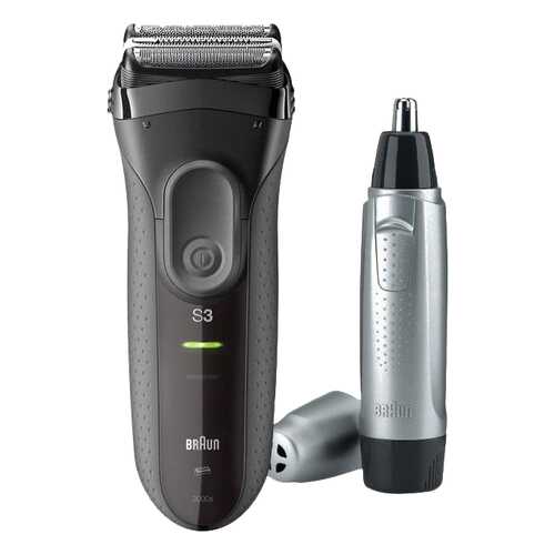 Электробритва Braun Series 3 3000VS Черный в Юлмарт