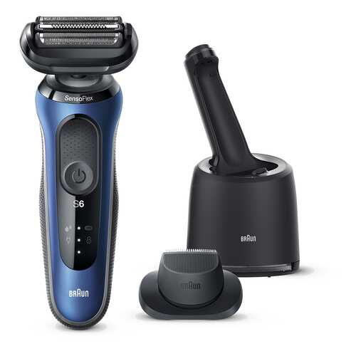 Электробритва Braun Series 6 60-B7200cc Blue в Юлмарт