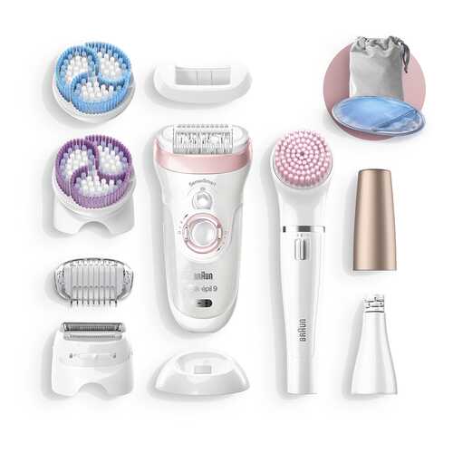 Эпилятор Braun SES 9-975 BS WD + Эпилятор FaceSpa в Юлмарт