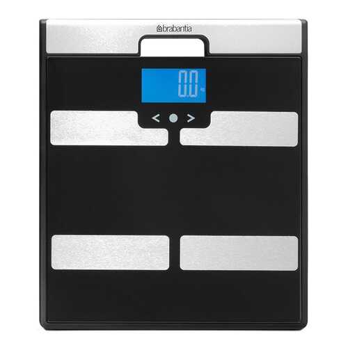 Весы напольные Brabantia 481949 Black/Silver в Юлмарт
