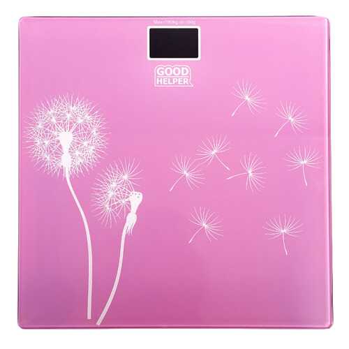 Весы напольные Goodhelper BS-S40 Pink в Юлмарт
