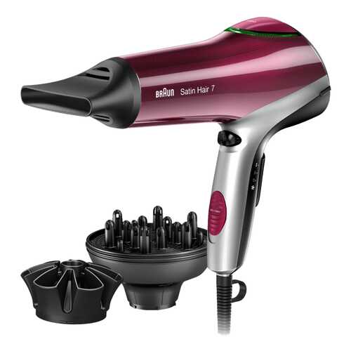 Фен Braun Satin Hair 7 HD770 Red в Юлмарт