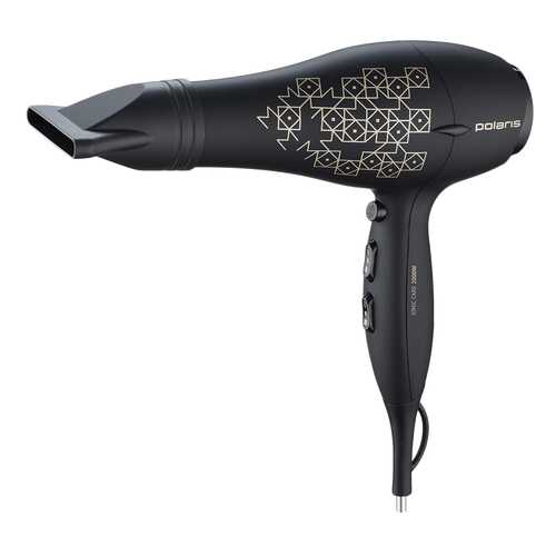 Фен Polaris PHD 2087i Black/Gold в Юлмарт