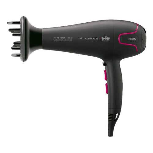 Фен Rowenta СV8722 Black в Юлмарт