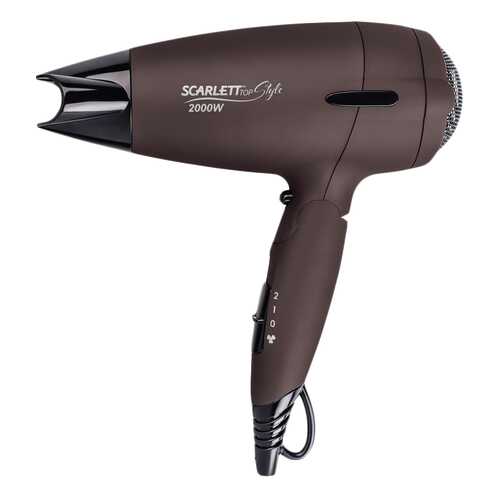 Фен Scarlett Top Style SC-HD70IT31 Brown в Юлмарт